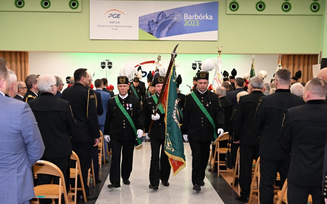 Anita i Barbórka w kopalni Turów